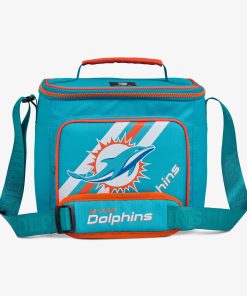 Miami Dolphins Square Lunch Cooler Bag