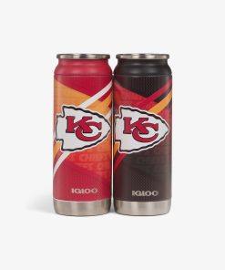 Kansas City Chiefs Home & Away 16 Oz Can 2-Pack