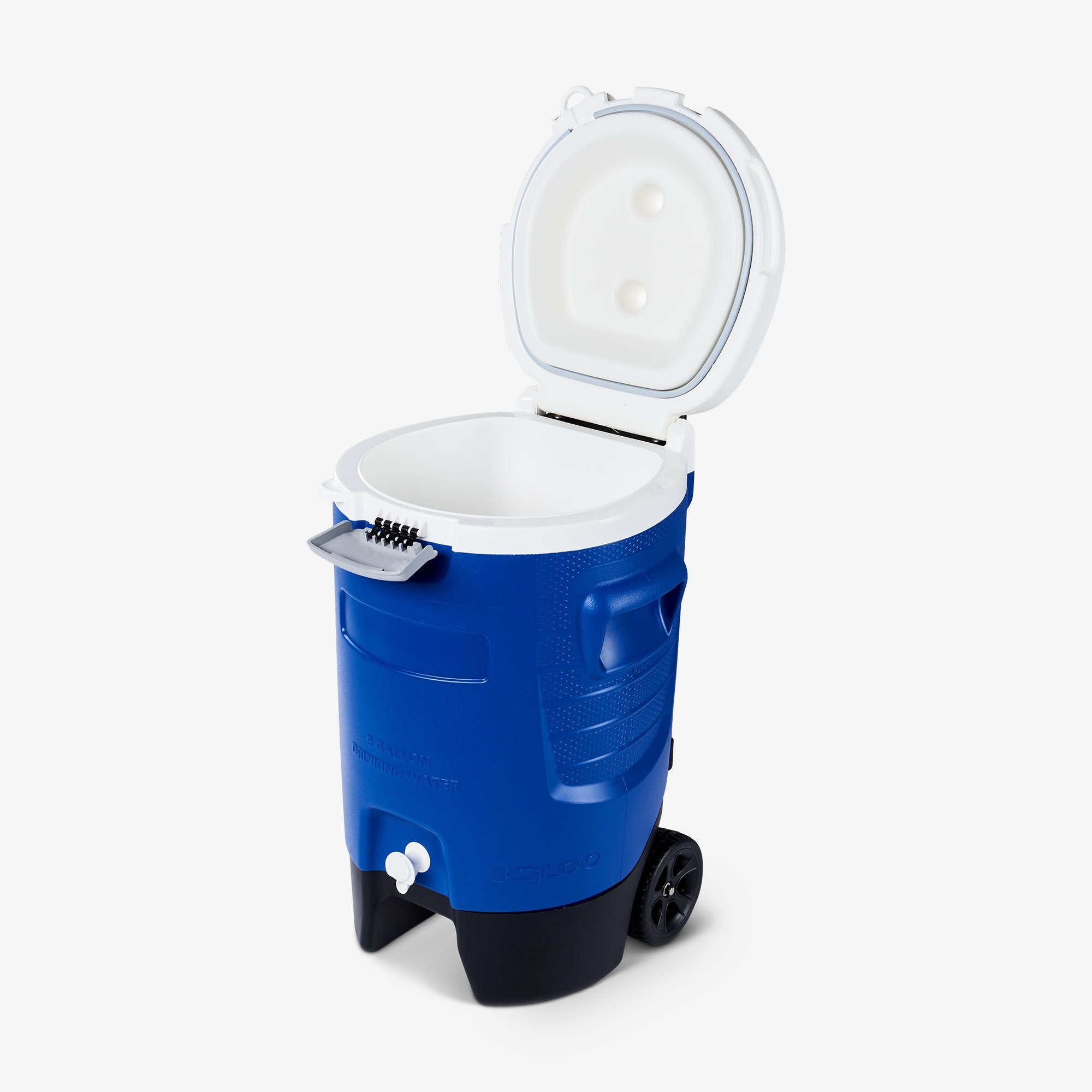 42115-sport-5-gallon-roller-water-jug-majestic-blue-open.jpg